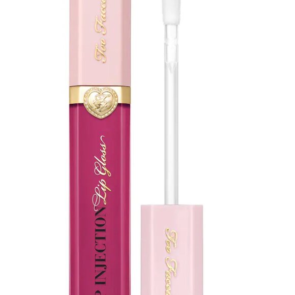 Too Faced  Lip Injection Power Plumping Hydrating Lip Gloss People Pleaser NIB - Picture 1 of 7
